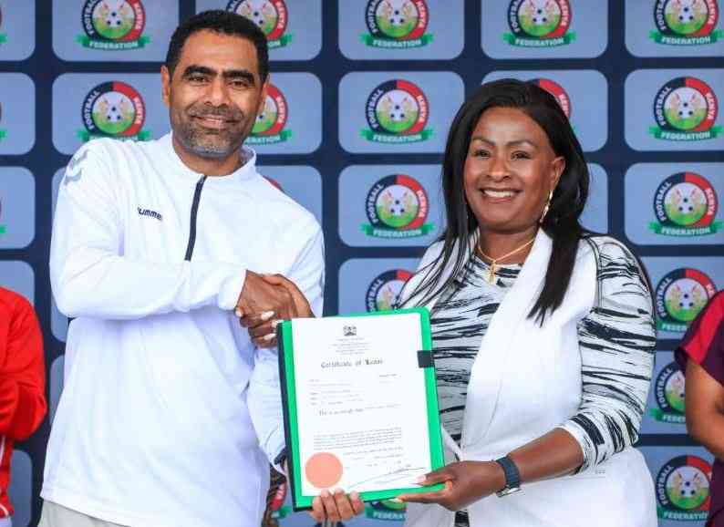 Machakos surrenders 20 acres to FKF for technical center