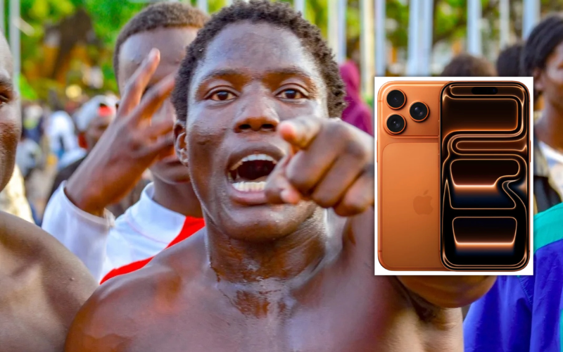 Majembe's iPhone 17 Pro Max stolen during Kisumu homecoming