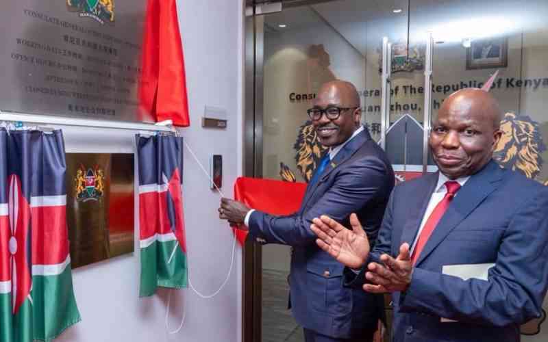 Kenya opens consulate in Guangzhou to boost China trade