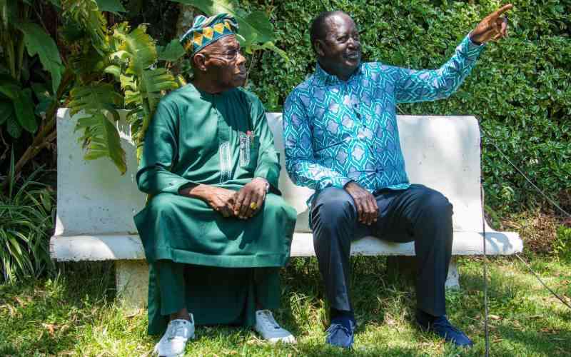 Obasanjo: Why Raila is the best candidate for AU top job