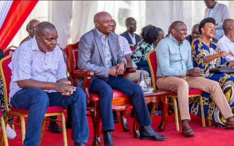 Nation-building first, politics later, Kindiki tells leaders