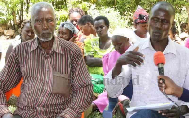Landowner, 86, embroiled in land tussle with gold mining firm