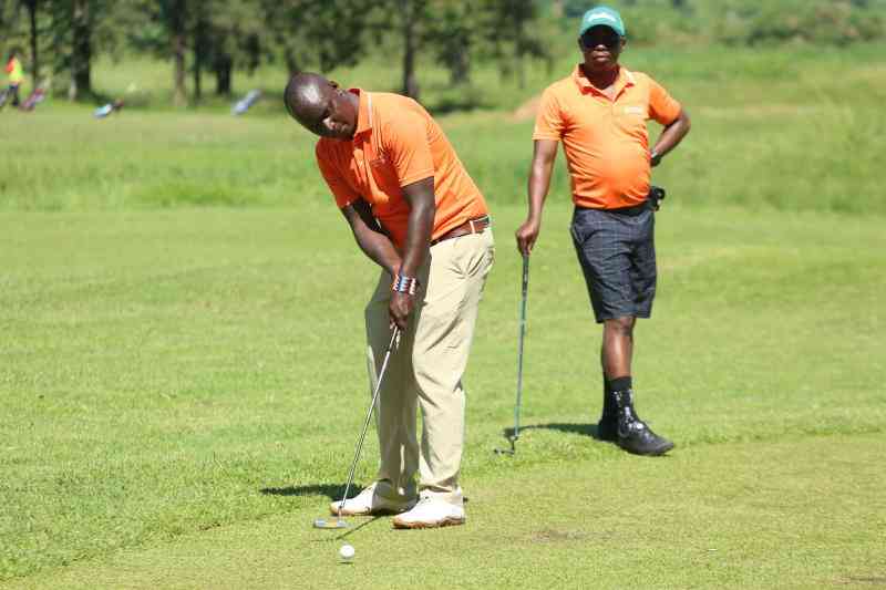 Cheruiyot's tees off to victory at Nyanza Golf Club