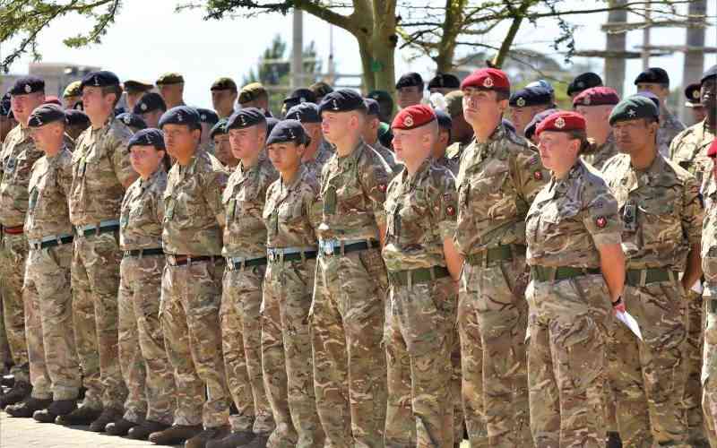 Batuk: Inside Britain's school for infantry warfare in Kenya