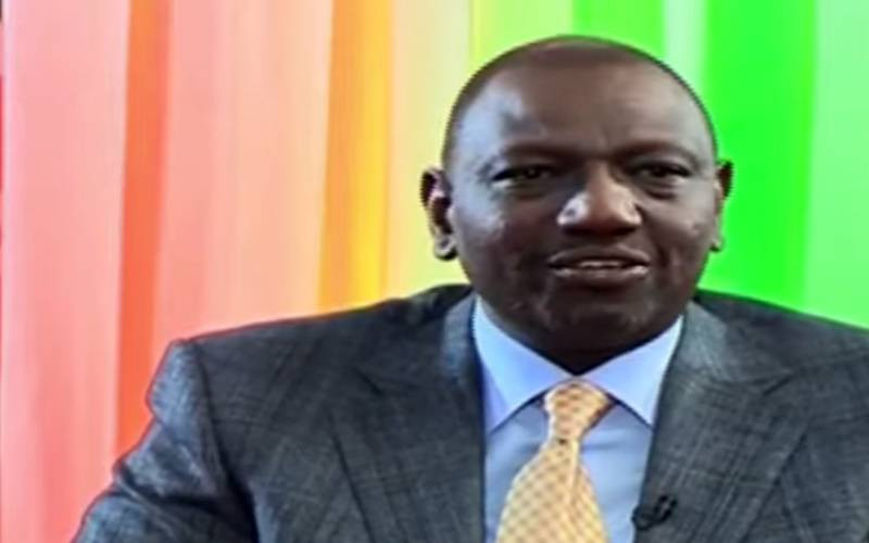 Ruto's take on police officers using their guns on suspected criminals