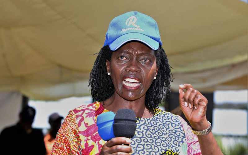 Azimio mass action: Martha Karua condemns police brutality, harassment
