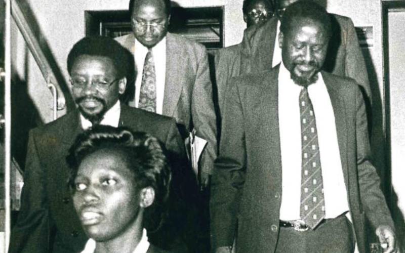 Past encounters that show Karua as a stickler for law and the truth