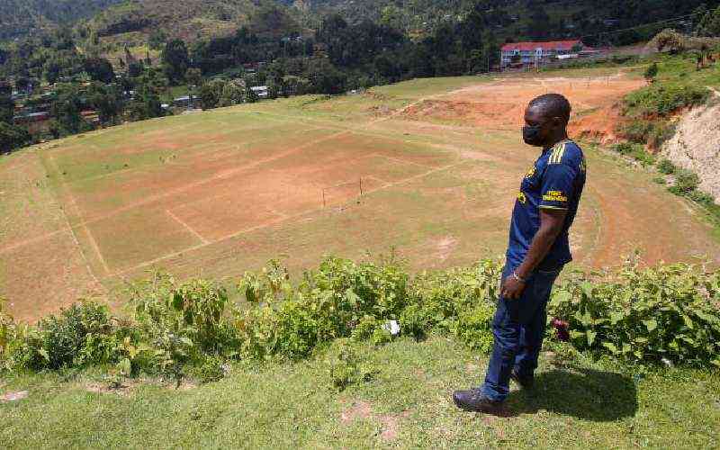 Baringo county still building a stadium started eight years ago