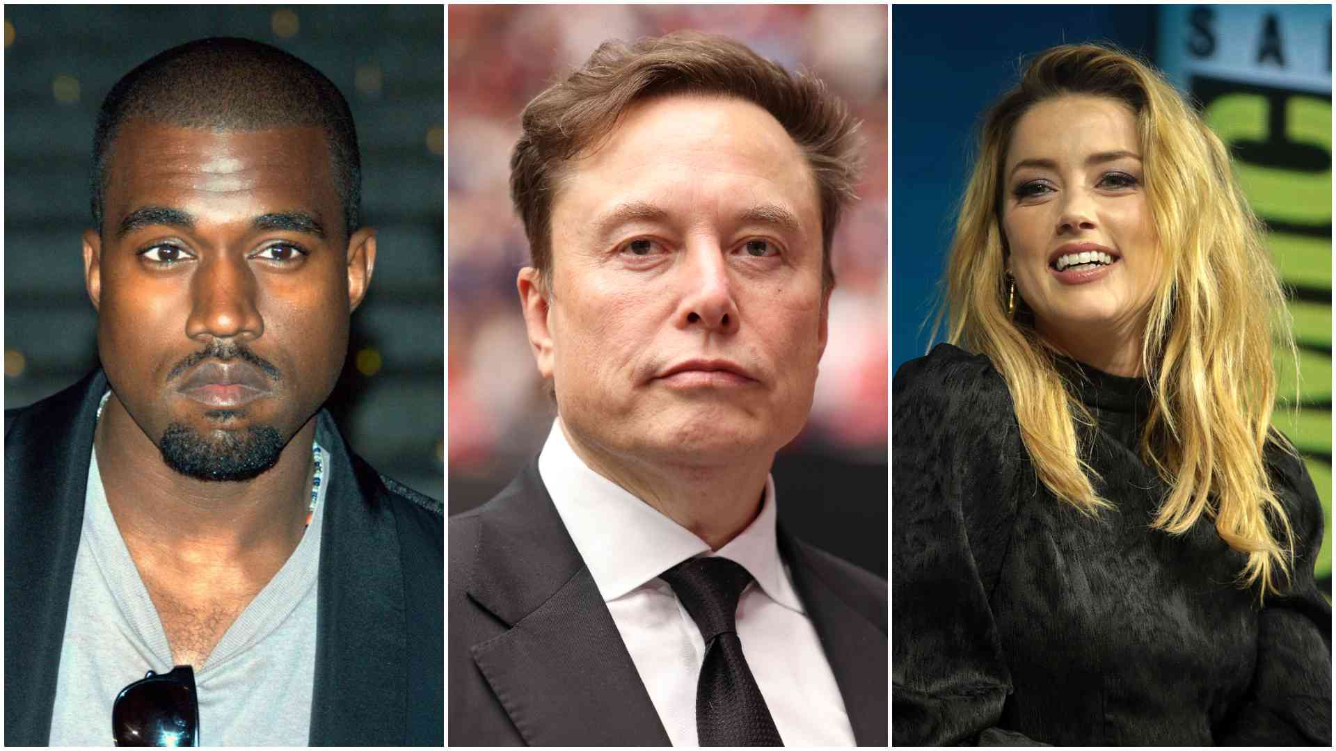 Kanye West, Elon Musk, Amber Heard lead global rankings of most cancelled celebrities