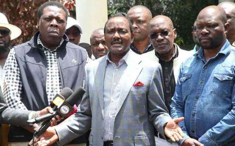 Leaders pile pressure on IG Kanja to resign over Senator Osotsi attack