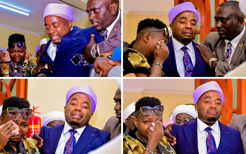 PHOTOS: Tears, grief as Karangu Muraya bids emotional farewell to brother Kariithi