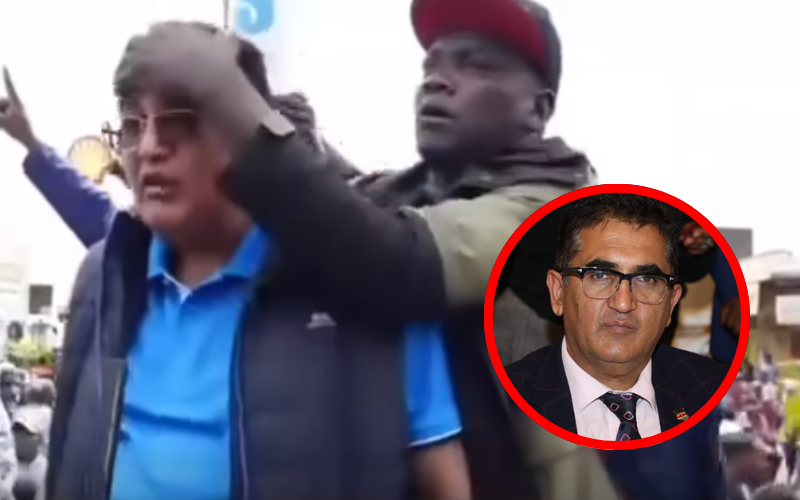 North Imenti MP Rahim Dawood attacked, chased after joining protesters in Makutano
