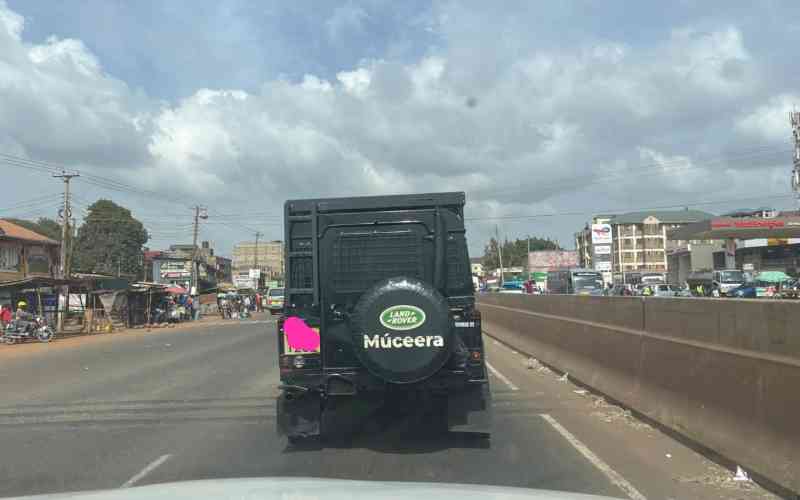 A curious mix of Muceera versus Land Rover