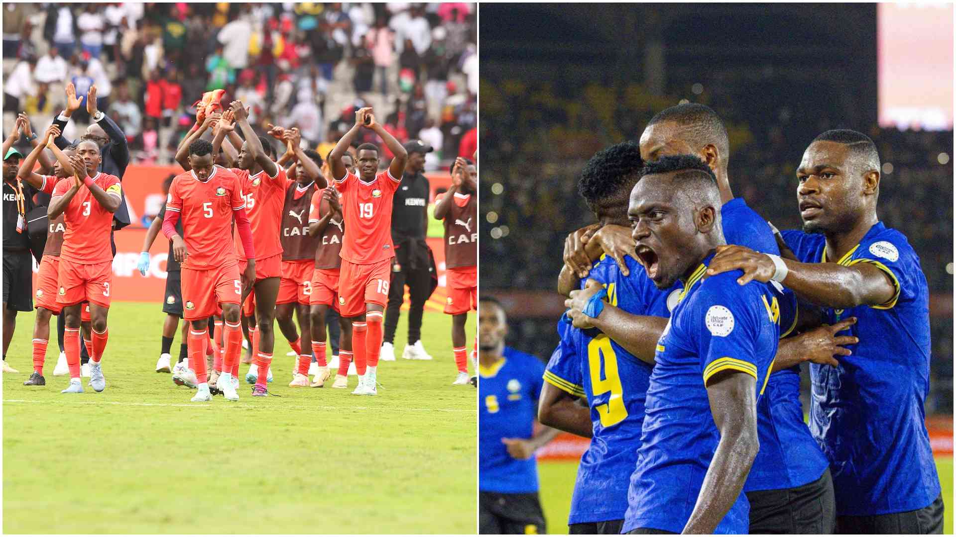 Kenyan CHAN stars set to earn more than Tanzanian counterparts despite equal wins