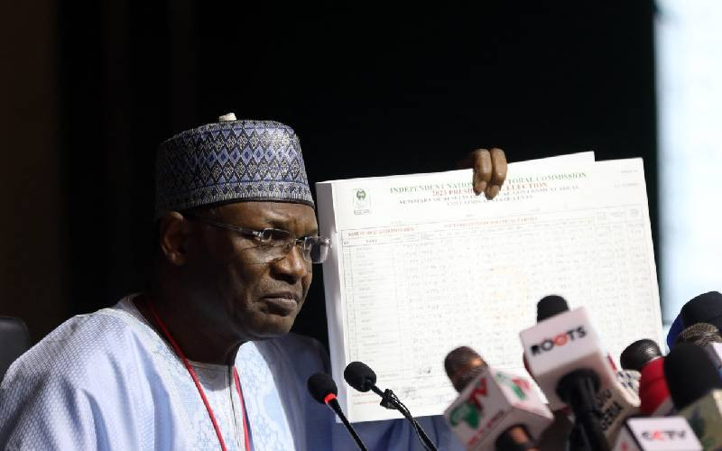 Early results in Nigeria's tight polls meet resistance from political parties