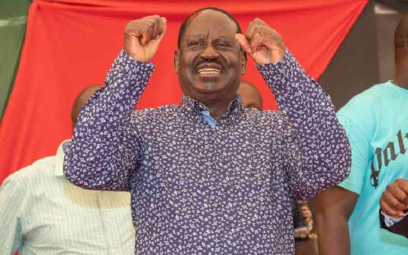 Baba's back to Kibra in hunt for votes not cast