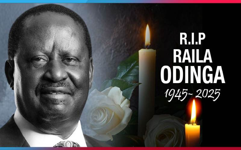 Live Blog: Raila Odinga's body lies in State at Kasarani