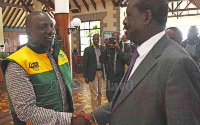 Ruto didn't just snatch top seat but also 'saviour' mantle from Raila