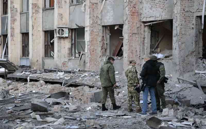 Ukraine: Rockets strike mayor's office in occupied Donetsk