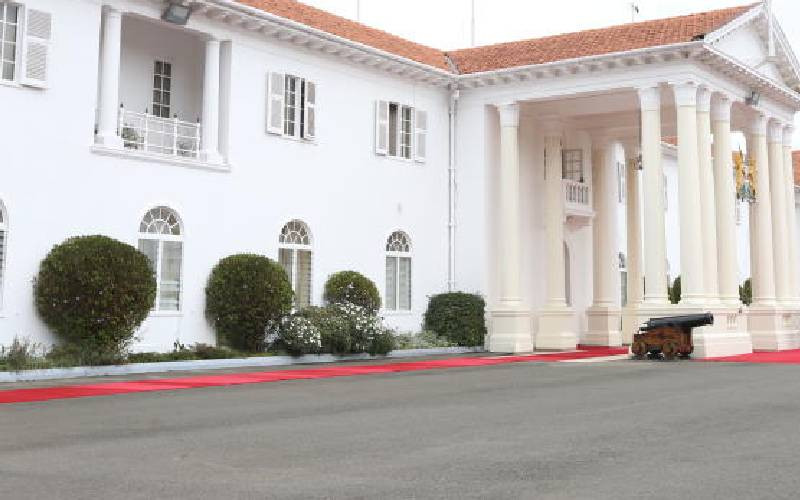 Ruto to work away from State House to allow renovation