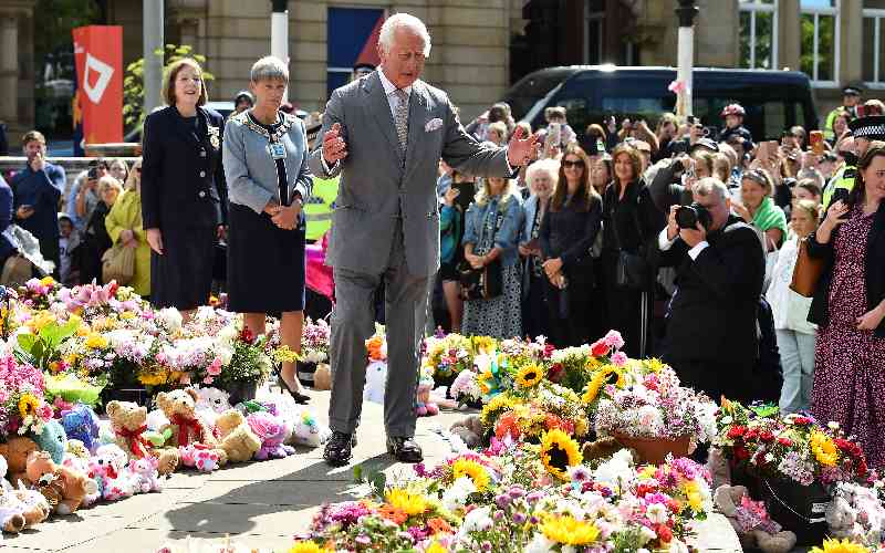 King Charles III meets survivors of child stabbings that sparked riots