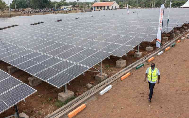 Solar micro-grid energy brings hope to Marsabit community