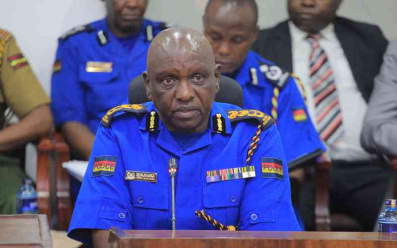 Churches split over calls for IG Kanja's resignation