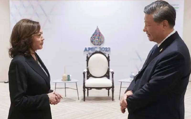 Kamala Harris meets Xi at APEC in Bangkok ahead of Philippines visit