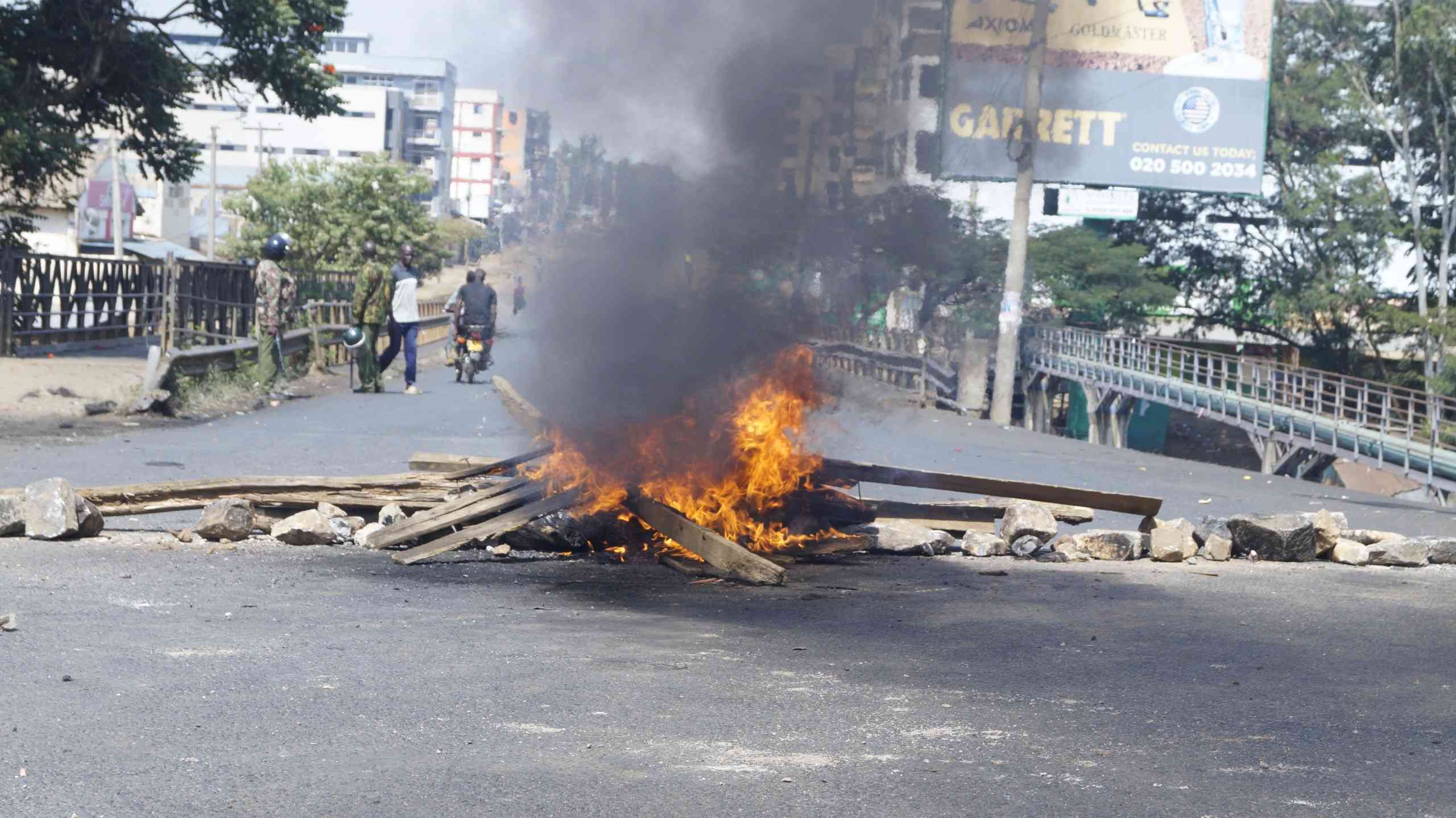 Businesses shut, little activity as protests continue in Kisii, Migori