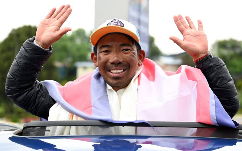 Nepali 'Everest Man' breaks own record with 31st summit