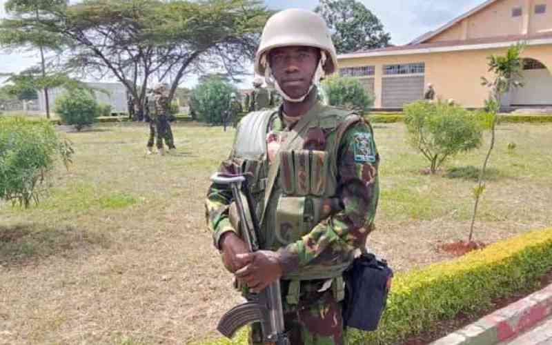 Kenyan police in Haiti search for Kabiru's body