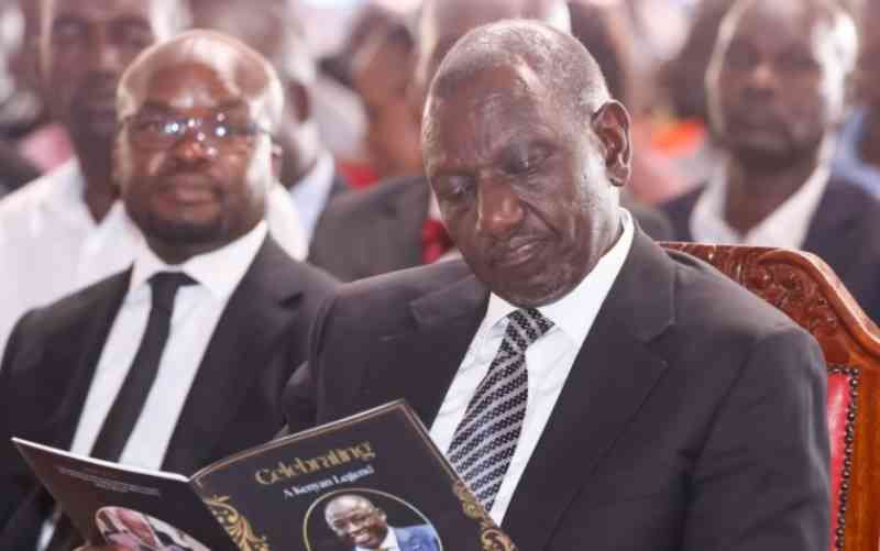 Lies haunting Ruto