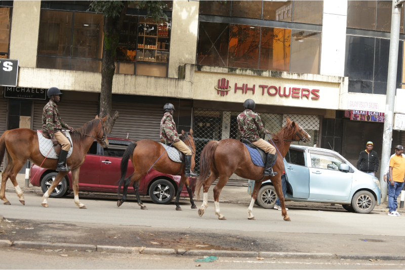 Transport strike sparks chaos in Nairobi CBD