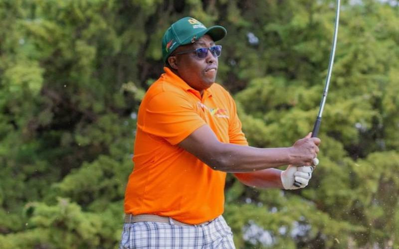 Mwangi rules Duracoat Golf Masters in Nanyuki