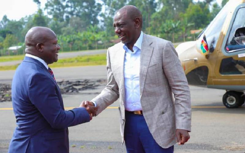 Mixed reactions as Ruto embarks on a week-long tour of western region
