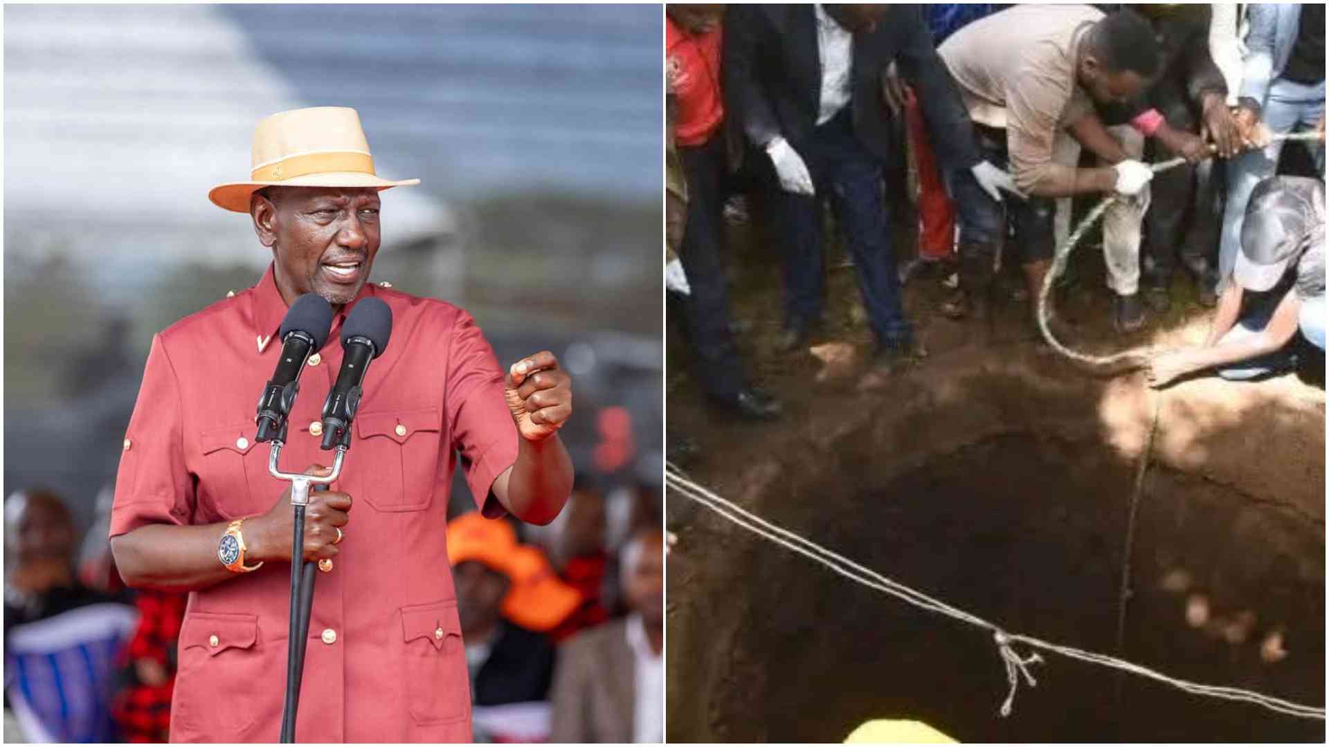 Ruto visits Kapsabet school for the deaf, donates Sh5 million after septic tank tragedy