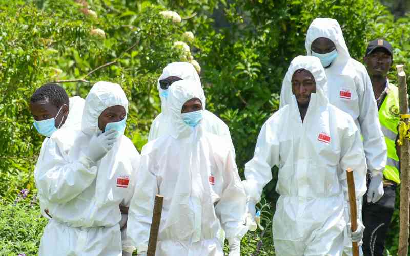 We were kept in the dark, police say to questions over Kericho mass grave