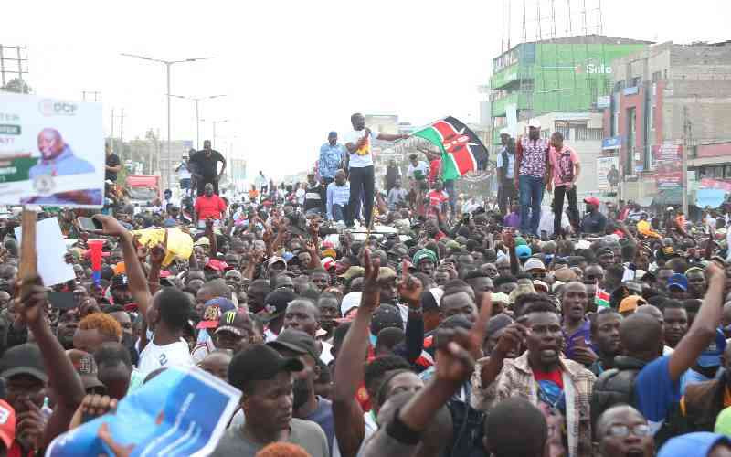 Sifuna, allies condemns Kitengela rally killing as IPOA begins probe