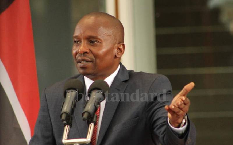 Kindiki throws weight behind officers' promotion by IG Koome
