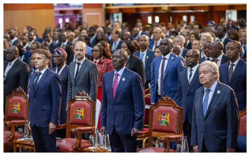 Gachagua calls out Macron over Sh7 billion payout