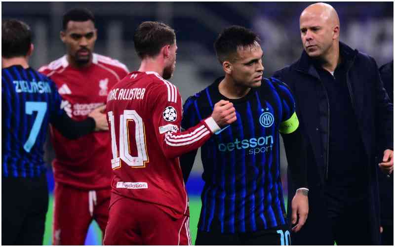 Liverpool's Slot swerves further Salah talk after late Inter win
