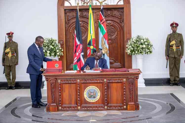Ruto signs three bills to boost investment and innovation