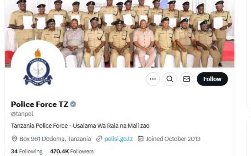 Tanzania police pursue hackers after account hacked