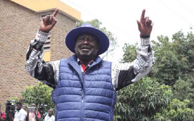 Raila Odinga demands truth of polls after split in IEBC