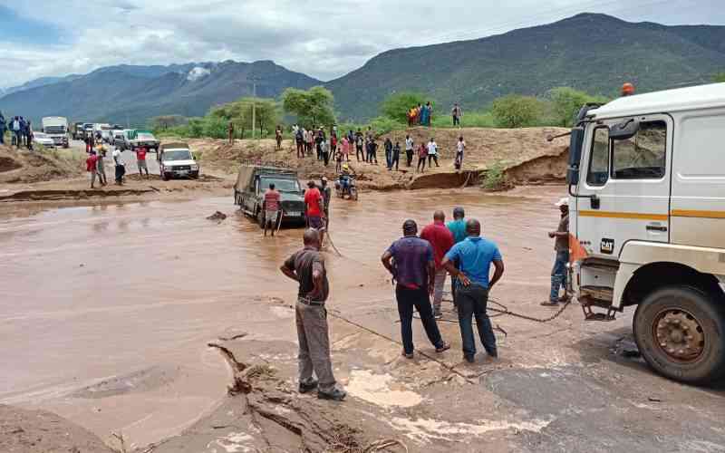 Helicopter rescue as flooded rivers damage bridges and disrupt camps in Maasai Mara