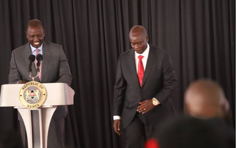 Ruto's appointment of Uhuru to peacekeeping mission shocked us, says Gachagua