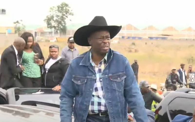 Rigathi Gachagua jets back after 43 days in the US