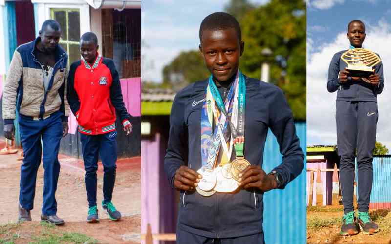 Youngster Cherotich has kept faith after an accident almost ended her athletics career
