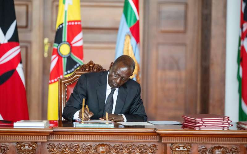 Ruto assents to Supplementary Appropriations Bill, 2026