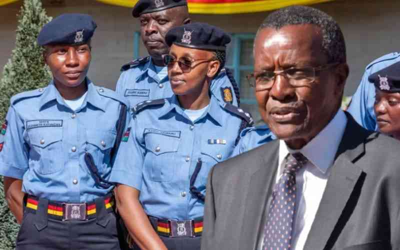 Maraga questions transparency in procurement of new police uniforms